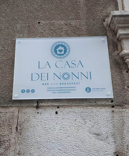 Bed and Breakfast Trani - La casa dei nonni